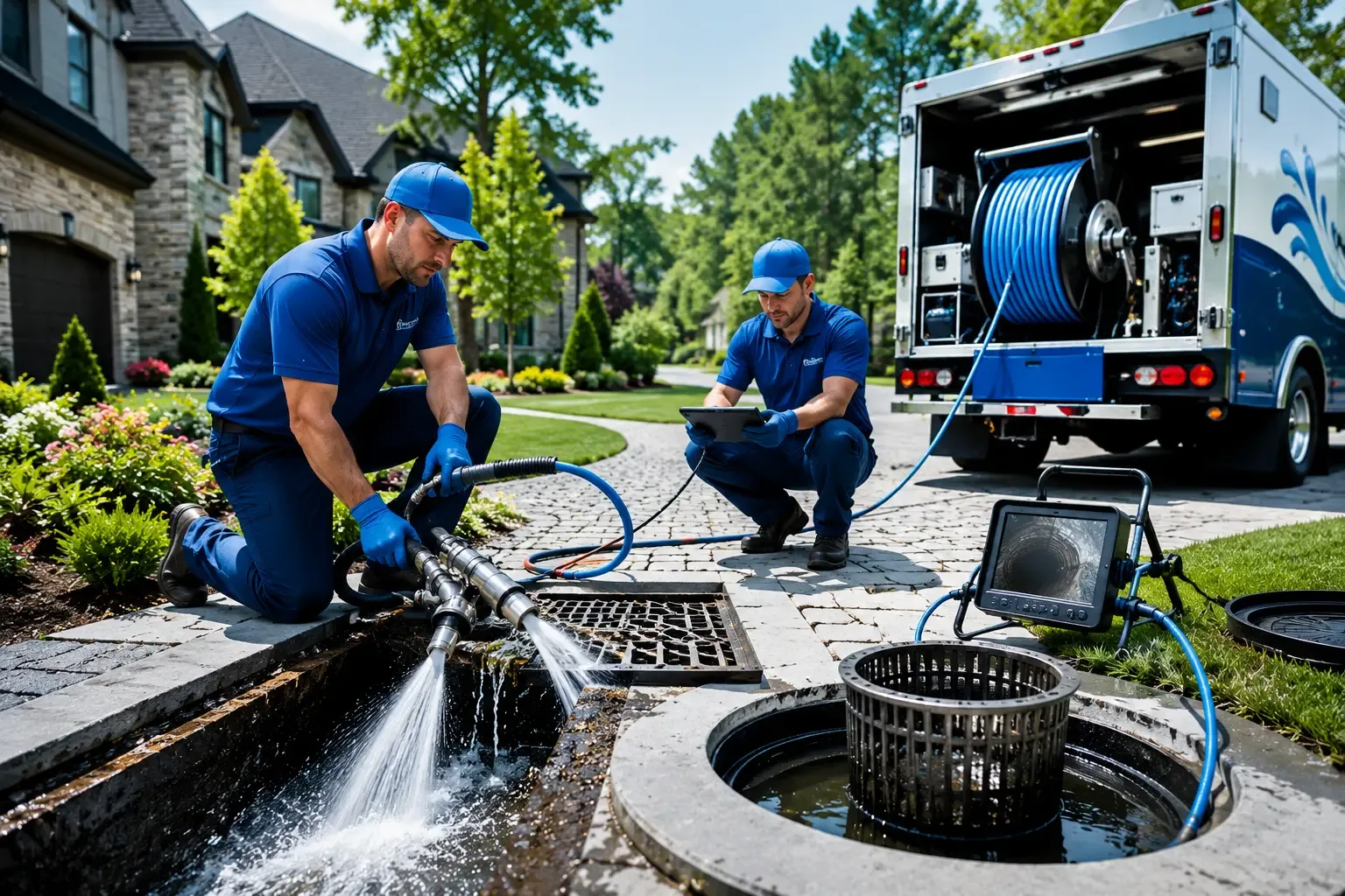 Local outdoor drain cleaning professionals in South Barre, VT
