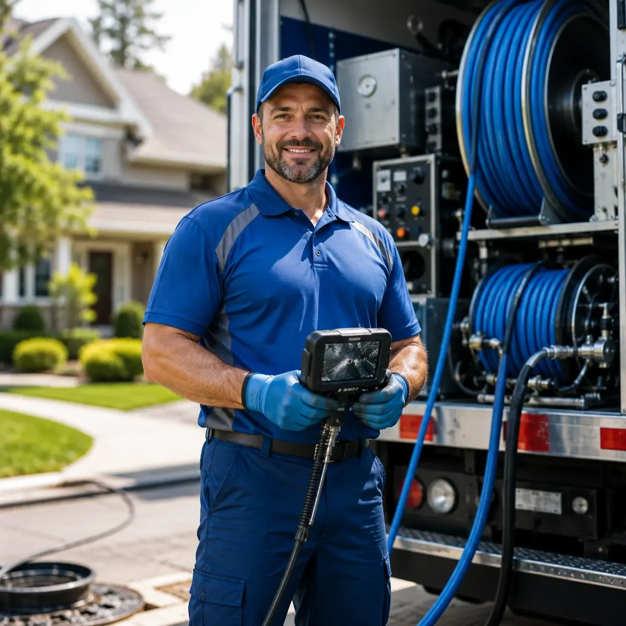 Local outdoor drain cleaning specialists in South Barre, VT